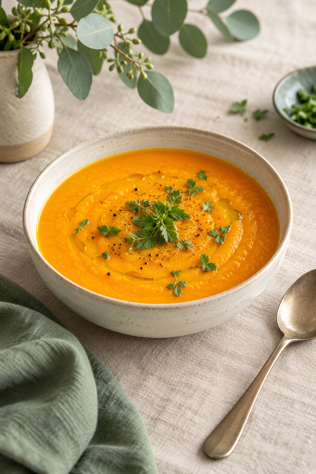 Carrot & Ginger Soup
